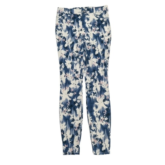 Time & Tru High Rise Floral Jeggings Size Small (4/6) Women’s - Picture 1 of 5